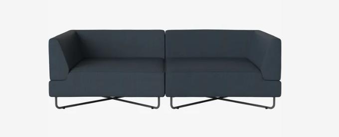 Canapé d'extérieur Orlando 2 unités- Bolia-Terra - Sable-The Woods Gallery