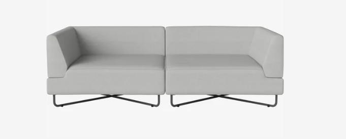 Canapé d'extérieur Orlando 2 unités- Bolia-Terra - Sable-The Woods Gallery