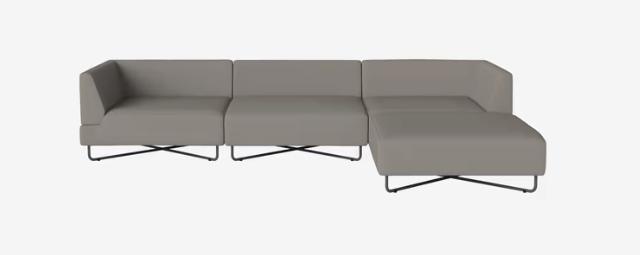 Canapé d'extérieur Orlando 4 unités - Bolia-Terra - Sable-The Woods Gallery