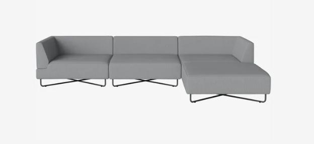 Canapé d'extérieur Orlando 4 unités - Bolia-Terra - Sable-The Woods Gallery