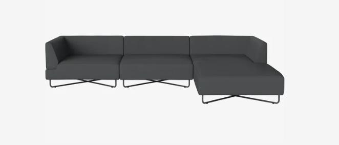 Canapé d'extérieur Orlando 4 unités - Bolia-Terra - Sable-The Woods Gallery