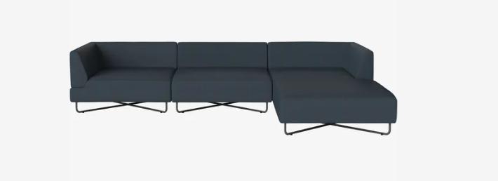 Canapé d'extérieur Orlando 4 unités - Bolia-Terra - Sable-The Woods Gallery