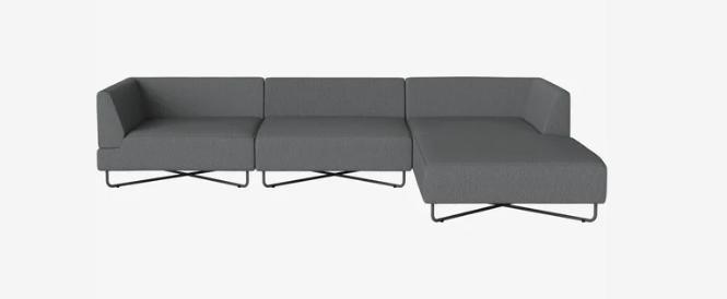 Canapé d'extérieur Orlando 4 unités - Bolia-Terra - Sable-The Woods Gallery