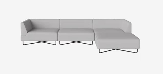 Canapé d'extérieur Orlando 4 unités - Bolia-Terra - Sable-The Woods Gallery