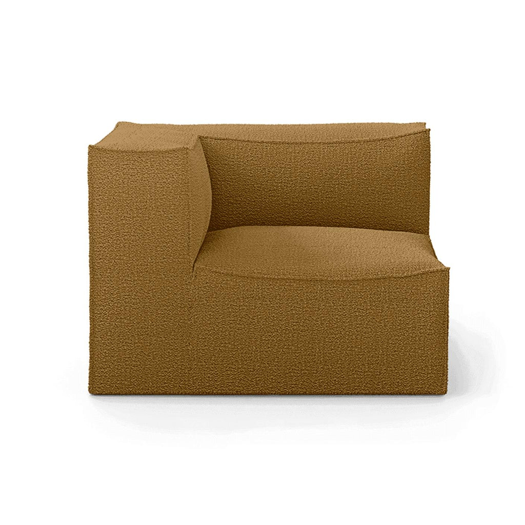 Canapé module d'angle de connexion Catena / Large - Ferm Living-Beige-Rich Linen-The Woods Gallery