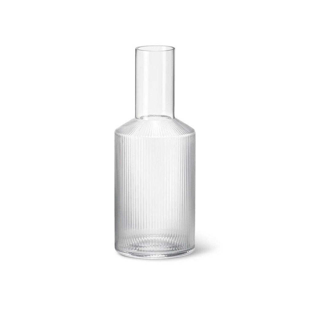 Carafe Ripple - Ferm Living-Blanc-The Woods Gallery