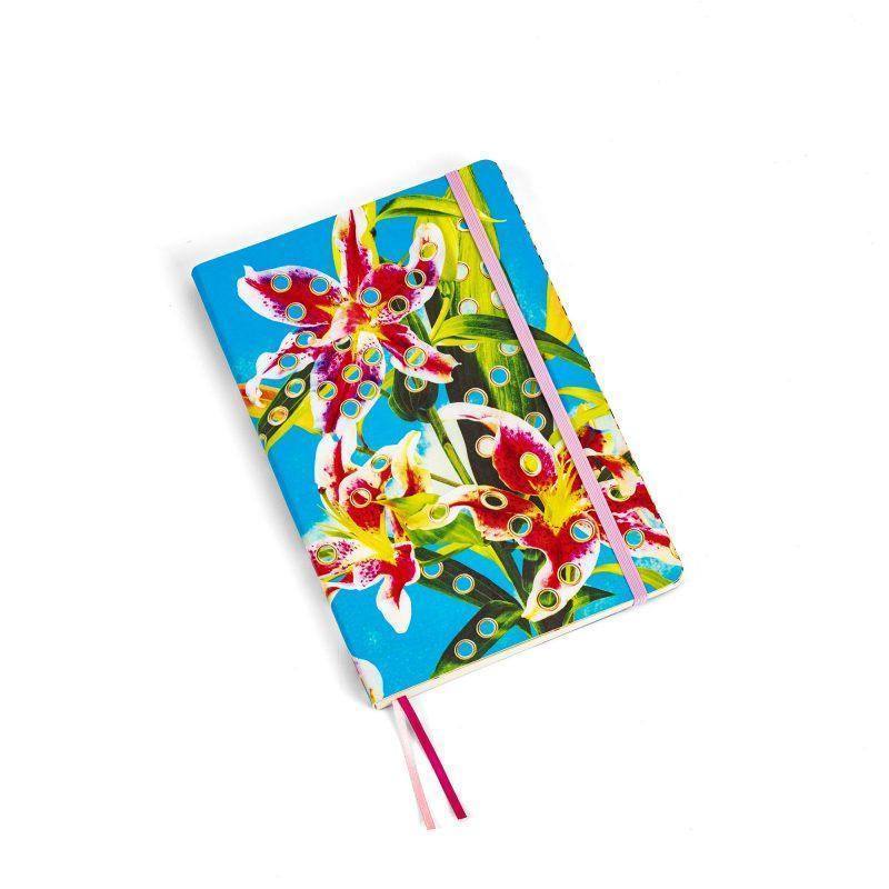 Carnet Flowers with Holes de ToiletPaper - Fleurs trouées - Seletti-The Woods Gallery