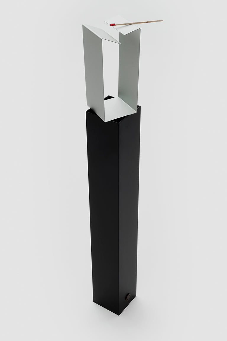 Cendrier Ponza par Bruno Munari - Danese Milano-Noir-The Woods Gallery