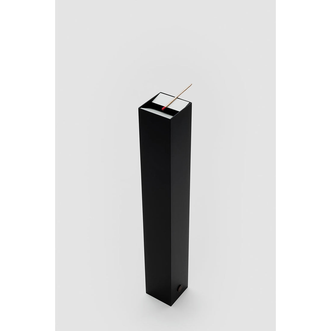 Cendrier Ponza par Bruno Munari - Danese Milano-Noir-The Woods Gallery