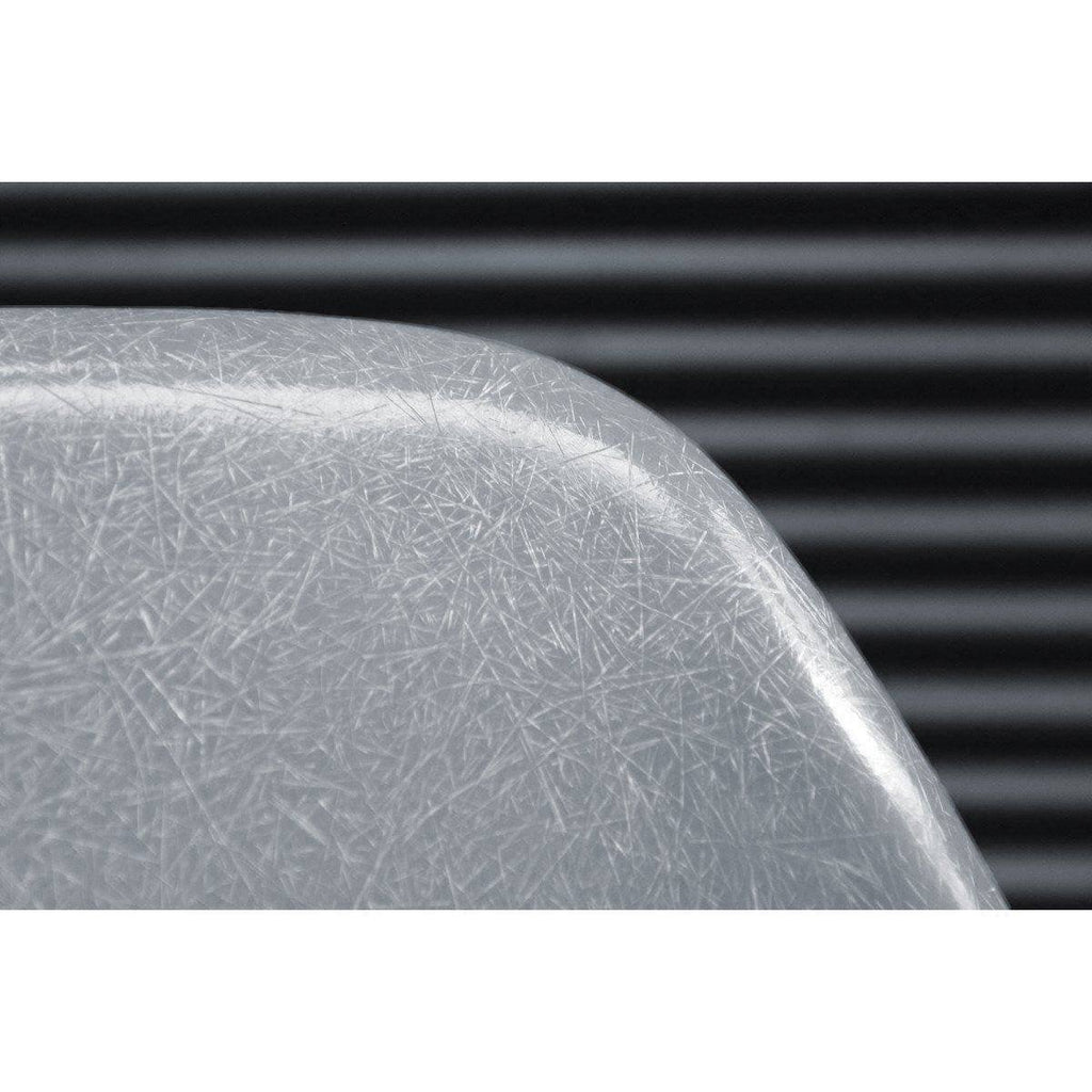 Chaise DSW Light Grey de Charles & Ray Eames - Herman Miller - Vintage-DSW - Piètement Base Dowel Noyer-The Woods Gallery