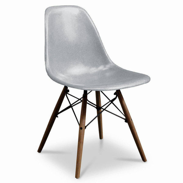 Chaise DSW Light Grey de Charles & Ray Eames - Herman Miller - Vintage
