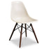 Chaise DSW Parchemin de Charles & Ray Eames - Herman Miller - Vintage-DSW - Piètement Base Dowel Noyer-The Woods Gallery
