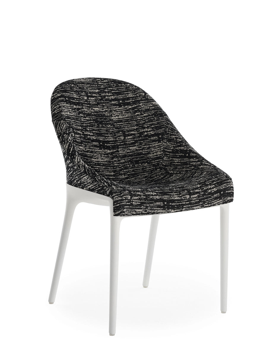 Chaise Eleganza Ela - Philippe Starck - Kartell-Bleu ciel-Noir-The Woods Gallery
