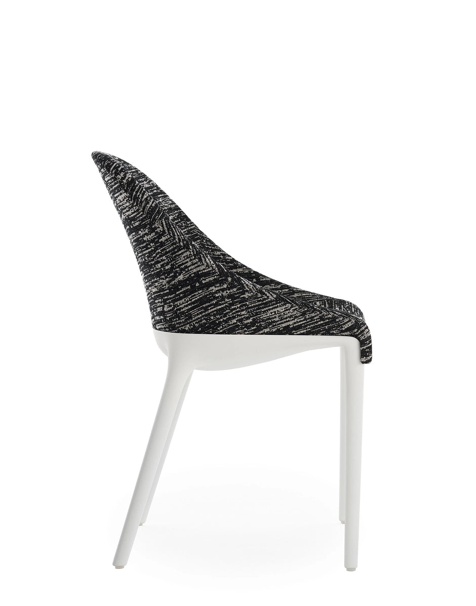 Chaise Eleganza Ela - Philippe Starck - Kartell-Bleu ciel-Noir-The Woods Gallery
