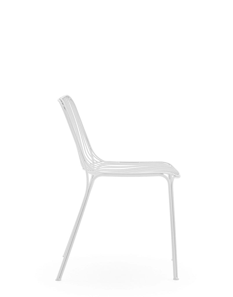 Chaise HiRay- Ludovica + Roberto Palomba - Kartell-blanc-The Woods Gallery