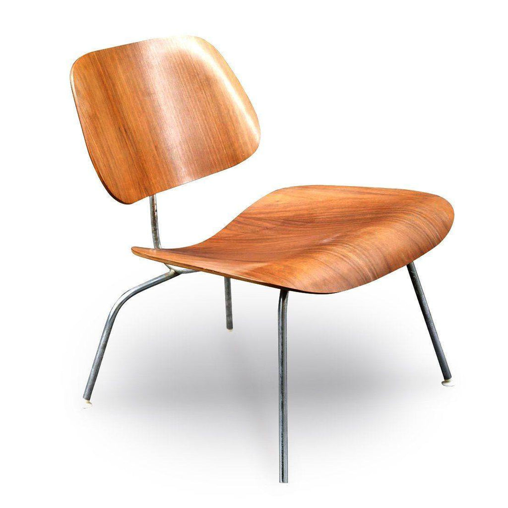 Chaise LCM en noyer de Charles & Ray Eames - Herman Miller - Vintage-The Woods Gallery