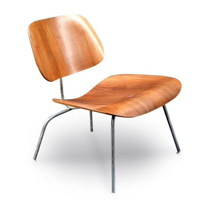 Chaise LCM en noyer de Charles &amp; Ray Eames - Herman Miller - Vintage-The Woods Gallery