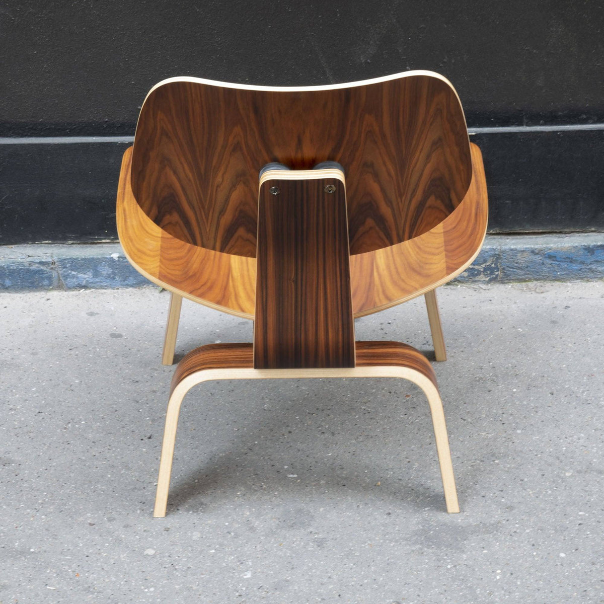 Chaise LCW en Palissandre de Santos de Charles &amp; Ray Eames - Herman Miller - Vintage-The Woods Gallery