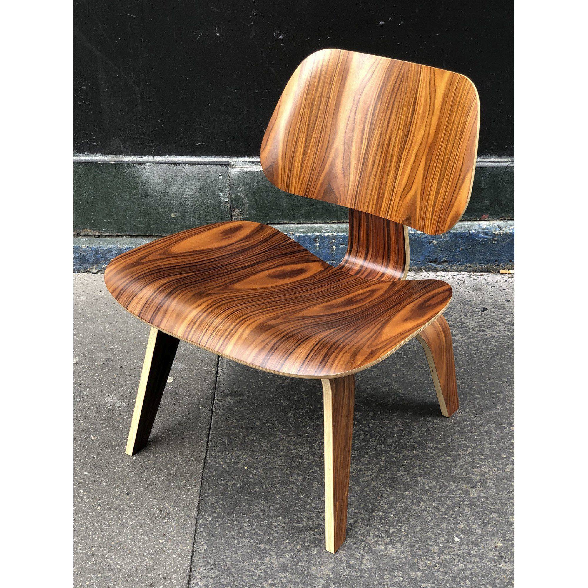 LCW chair in santos rosewood by Charles & Ray Eames - Herma