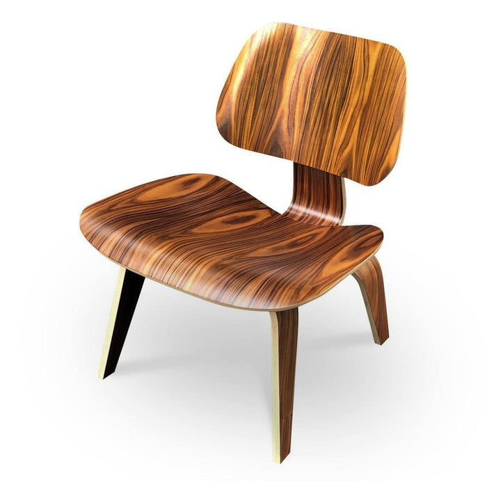 Chaise LCW en palissandre de santos de Charles & Ray Eames - Herman Miller - Vintage
