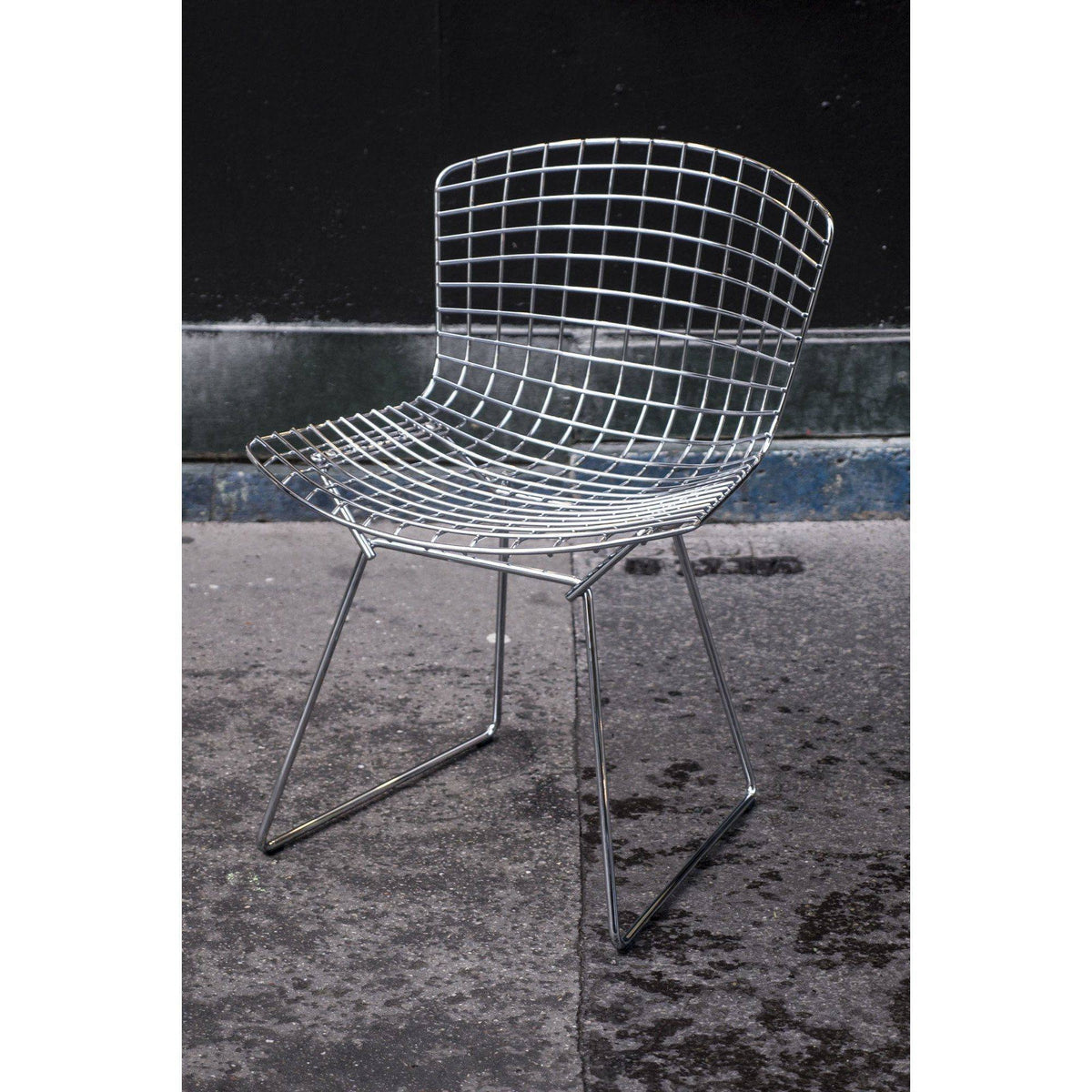 Chaise Wire de Harry Bertoia - Knoll - Vintage-The Woods Gallery