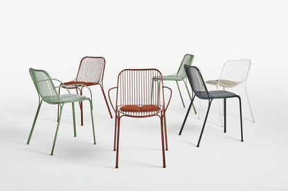 Chaise avec accoudoirs HiRay - Ludovica + Roberto Palomba - Kartell-blanc-The Woods Gallery