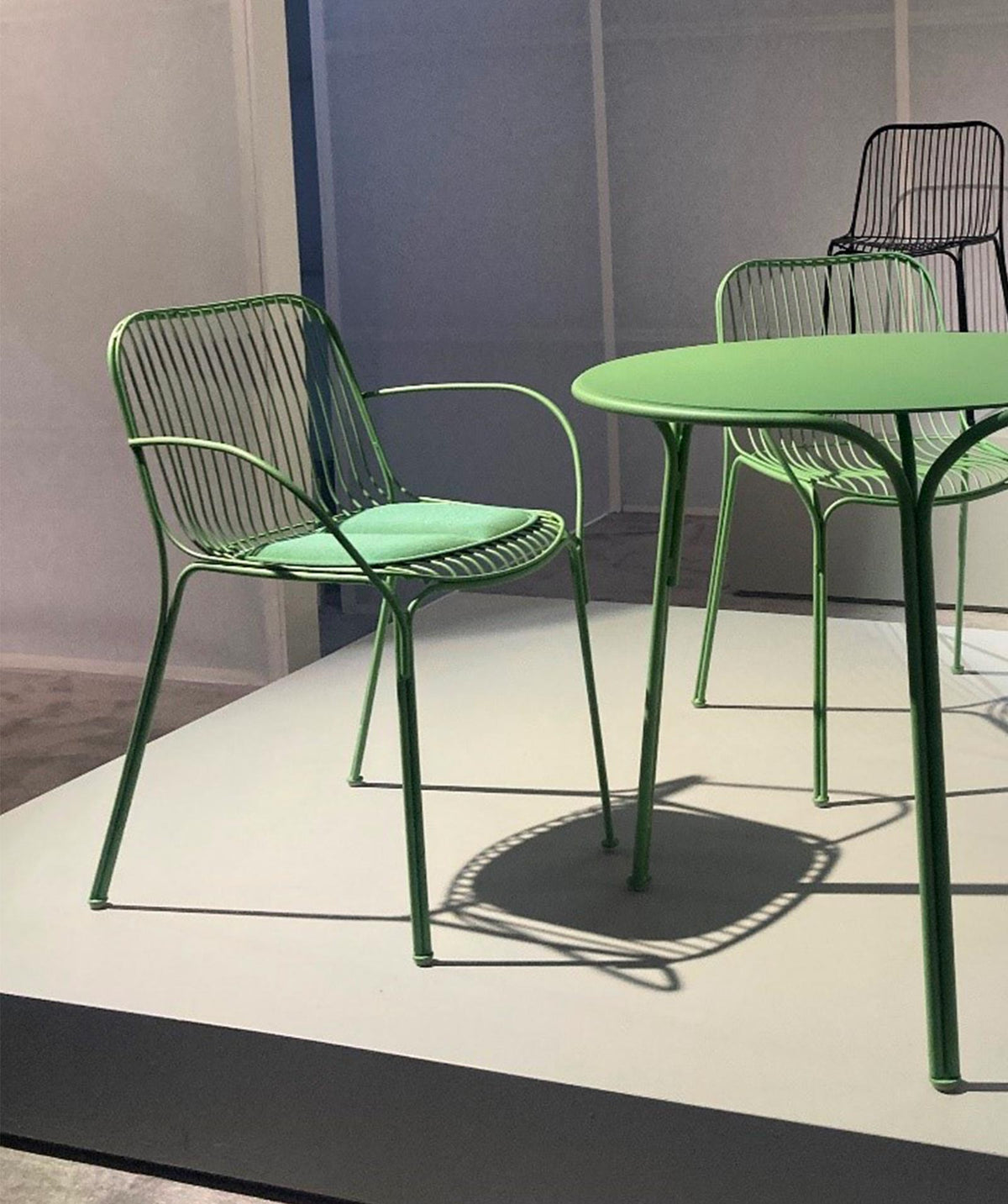 Chaise avec accoudoirs HiRay - Ludovica + Roberto Palomba - Kartell-blanc-The Woods Gallery
