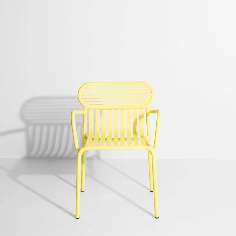 Chaise de jardin avec accoudoirs Week-End - Petite Friture-Noir-The Woods Gallery