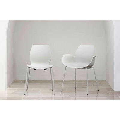Chaise d'extérieur Seed avec accoudoir - Bolia-Noir-The Woods Gallery