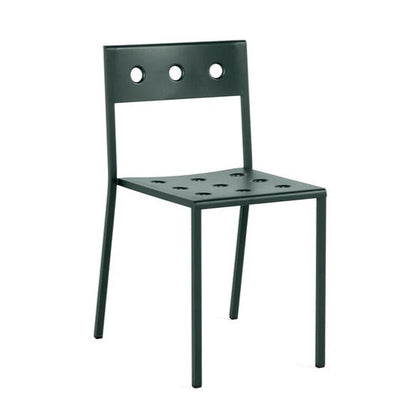 Chaise empilable Balcony - Hay-Vert foncé-The Woods Gallery