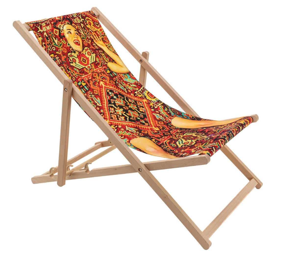 Chaise longue Lady on Carpet de ToiletPaper - Seletti-The Woods Gallery