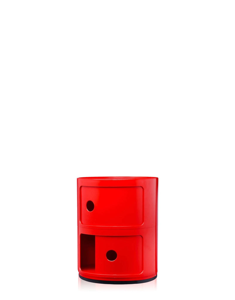 Componibili 2 Modules - Kartell-Classic Rouge-The Woods Gallery