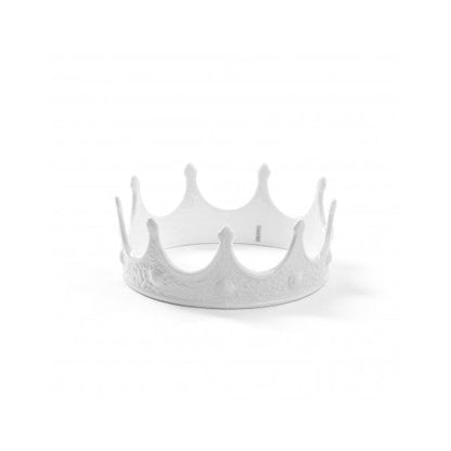 Couronne en porcelaine blanche de Selab + Alessandro Zambelli - Seletti-The Woods Gallery