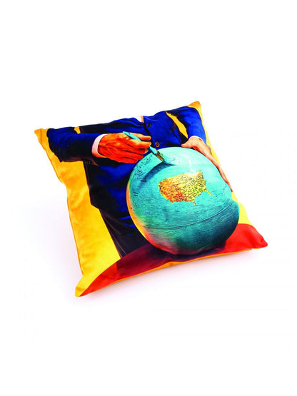 Coussin Globe de ToiletPaper - Seletti-The Woods Gallery