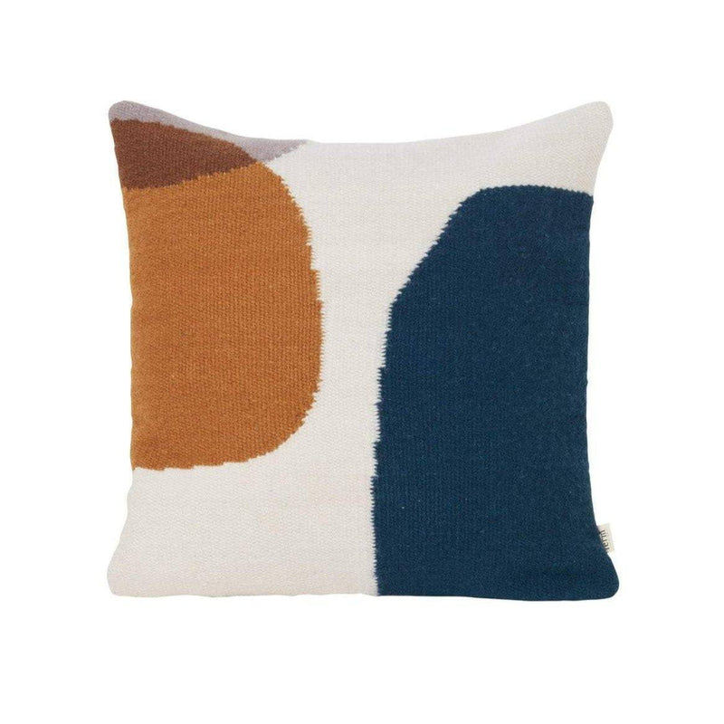 Coussin Kelim Cushion Merge de Trine Andersen - Ferm Living-The Woods Gallery