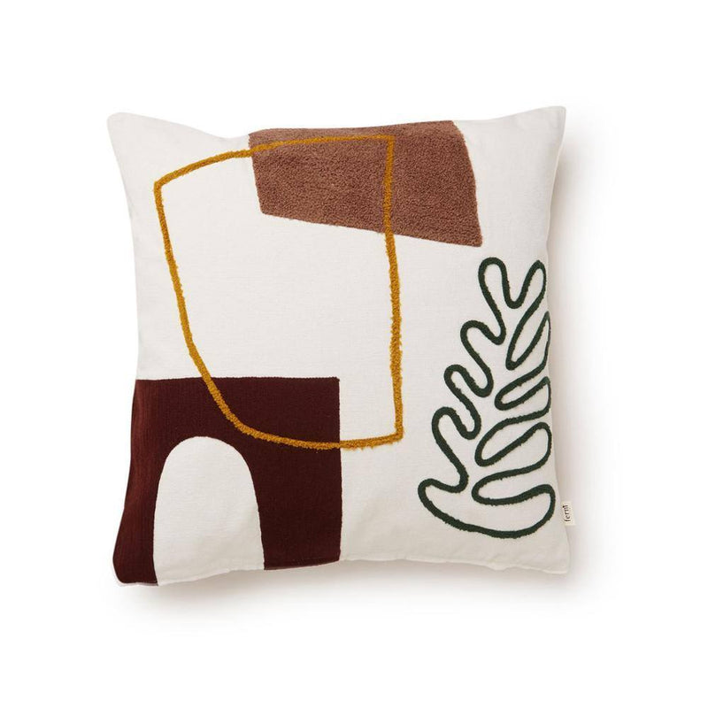 Coussin Mirage - Leaf de Trine Andersen - Ferm Living-The Woods Gallery