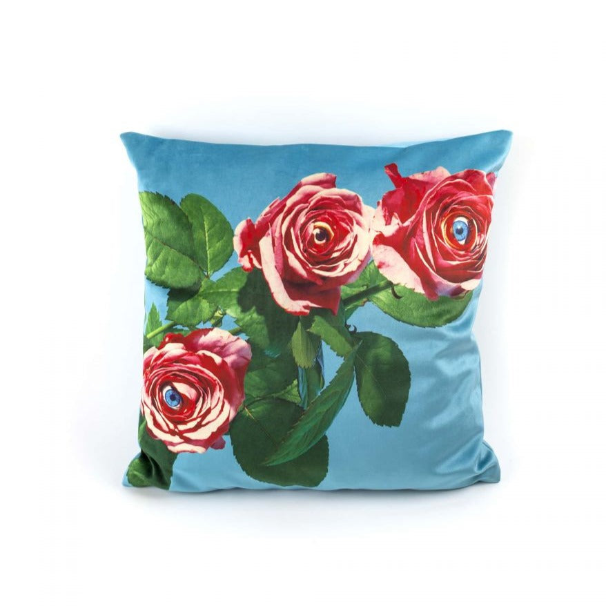 Coussin Roses de ToiletPaper - Seletti-The Woods Gallery