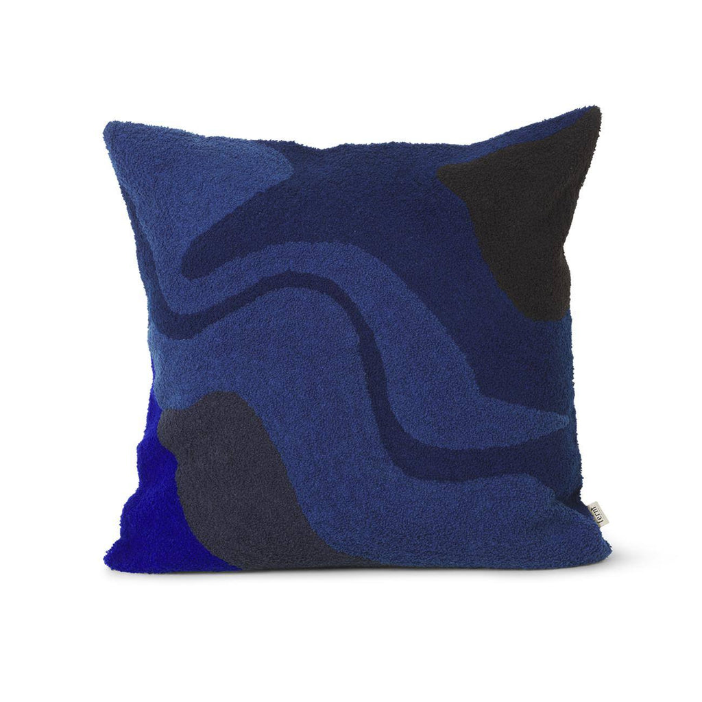 Coussin Vista Cushion Dark Blue de Trine Andersen - Ferm Living-The Woods Gallery