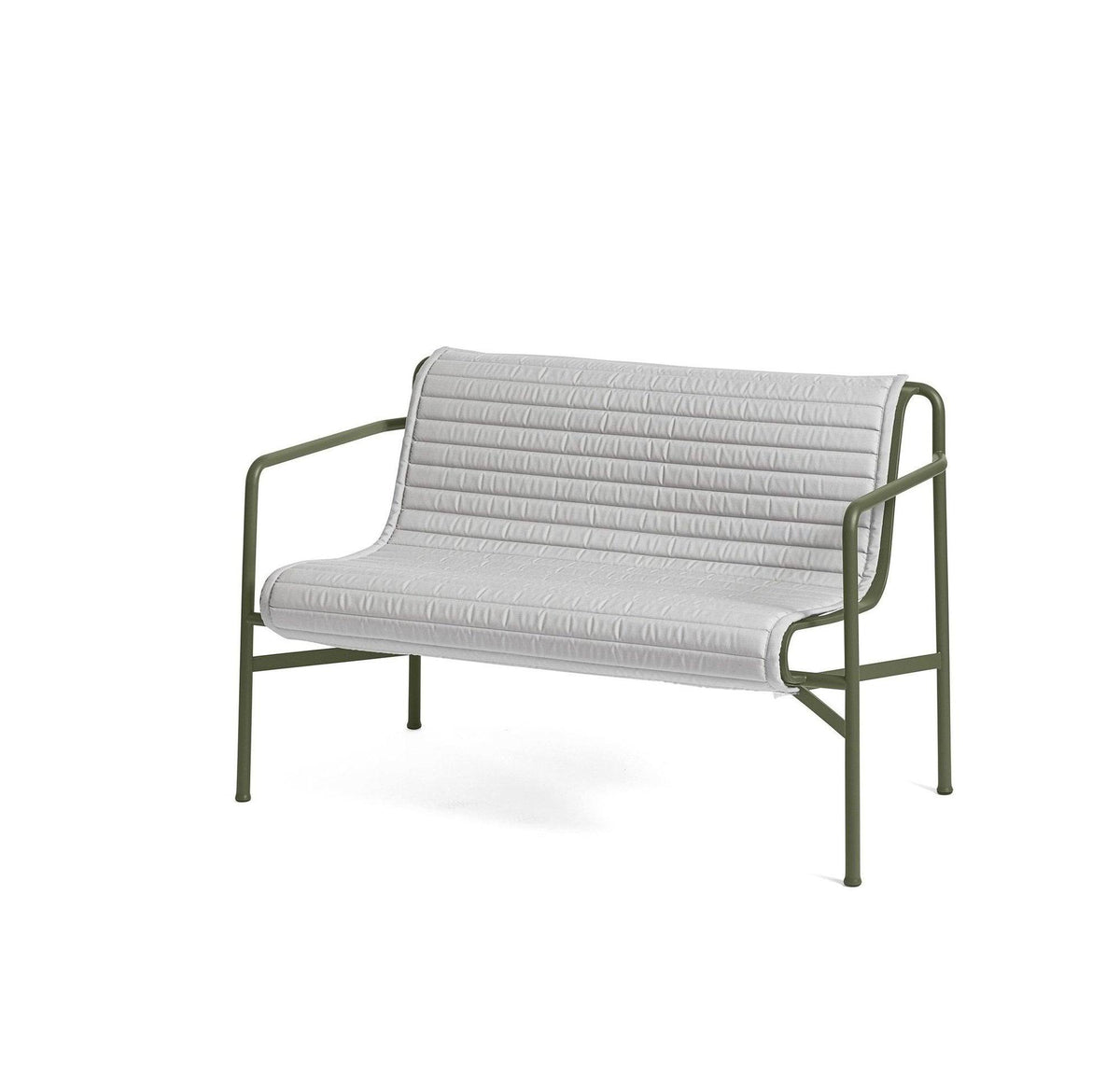 Coussin pour banc de table Palissade - Hay-Gris ciel-The Woods Gallery
