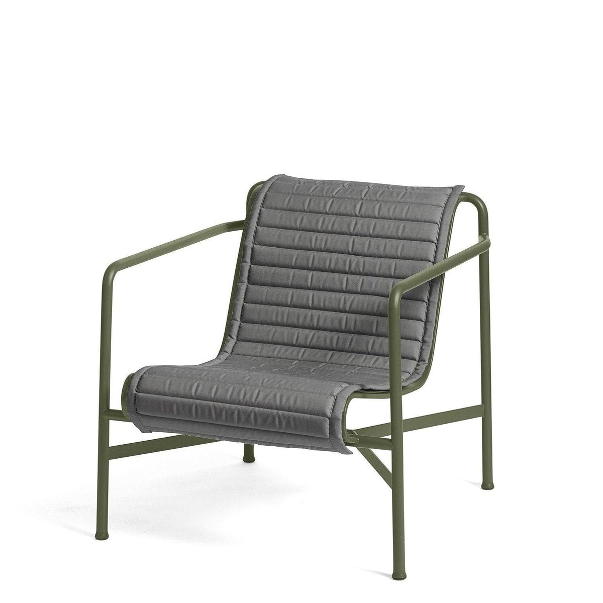 Coussin pour fauteuil Lounge Palissade - Hay-Anthracite vue studio 4-The Woods Gallery