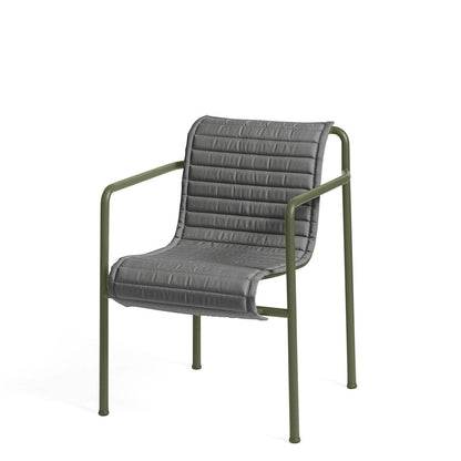 Coussin pour fauteuil de table Palissade - Hay-Anthracite vue studio 4-The Woods Gallery