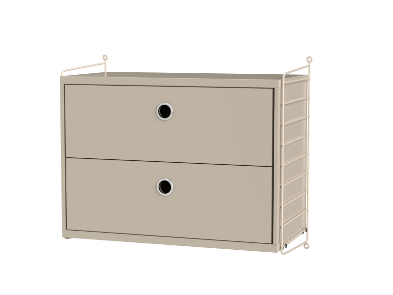 Ensemble Chambre A - String Furniture-Blanc-The Woods Gallery