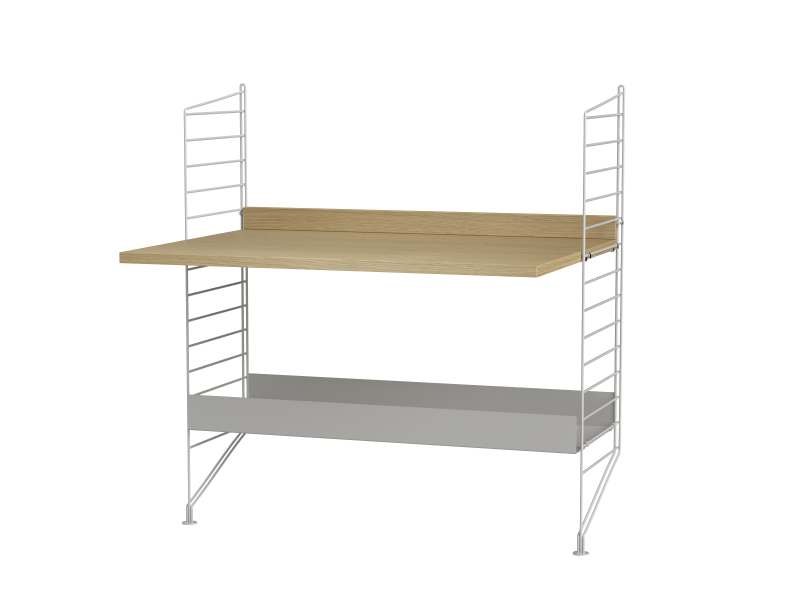 Ensemble Chambre d’enfant A - String Furniture-Chêne - Gris-The Woods Gallery