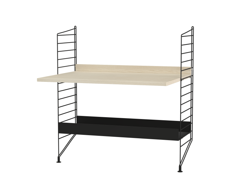 Ensemble Chambre d’enfant A - String Furniture-Frêne - Noir-The Woods Gallery