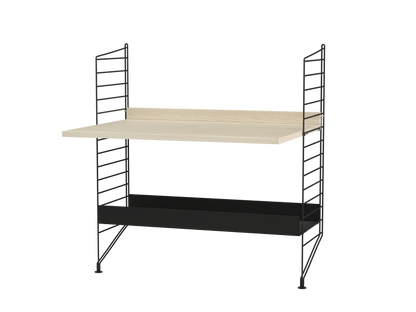 Ensemble Chambre d’enfant A - String Furniture-Frêne - Noir-The Woods Gallery
