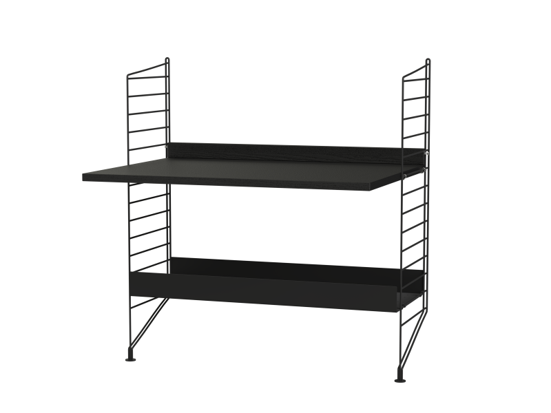 Ensemble Chambre d’enfant A - String Furniture-Noir - Frêne teinté Noir-The Woods Gallery