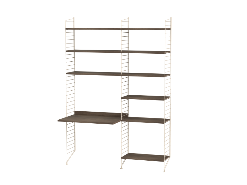 Ensemble Chambre d’enfant D - String Furniture-Beige - Noyer-The Woods Gallery