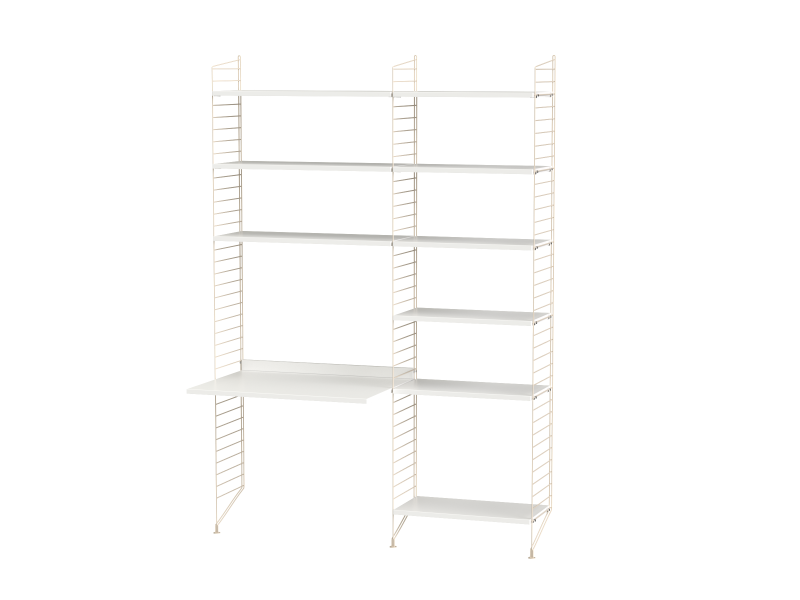 Ensemble Chambre d’enfant D - String Furniture-Blanc - Beige-The Woods Gallery
