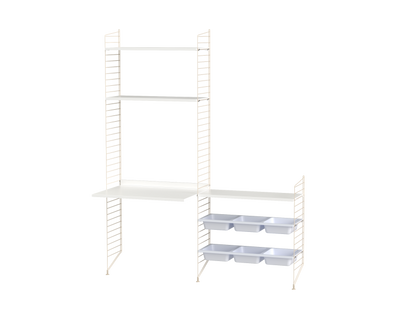 Ensemble Chambre d’enfant E - String Furniture-Blanc - Beige-The Woods Gallery