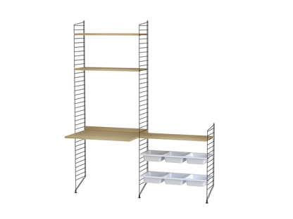 Ensemble Chambre d’enfant E - String Furniture-Blanc-The Woods Gallery